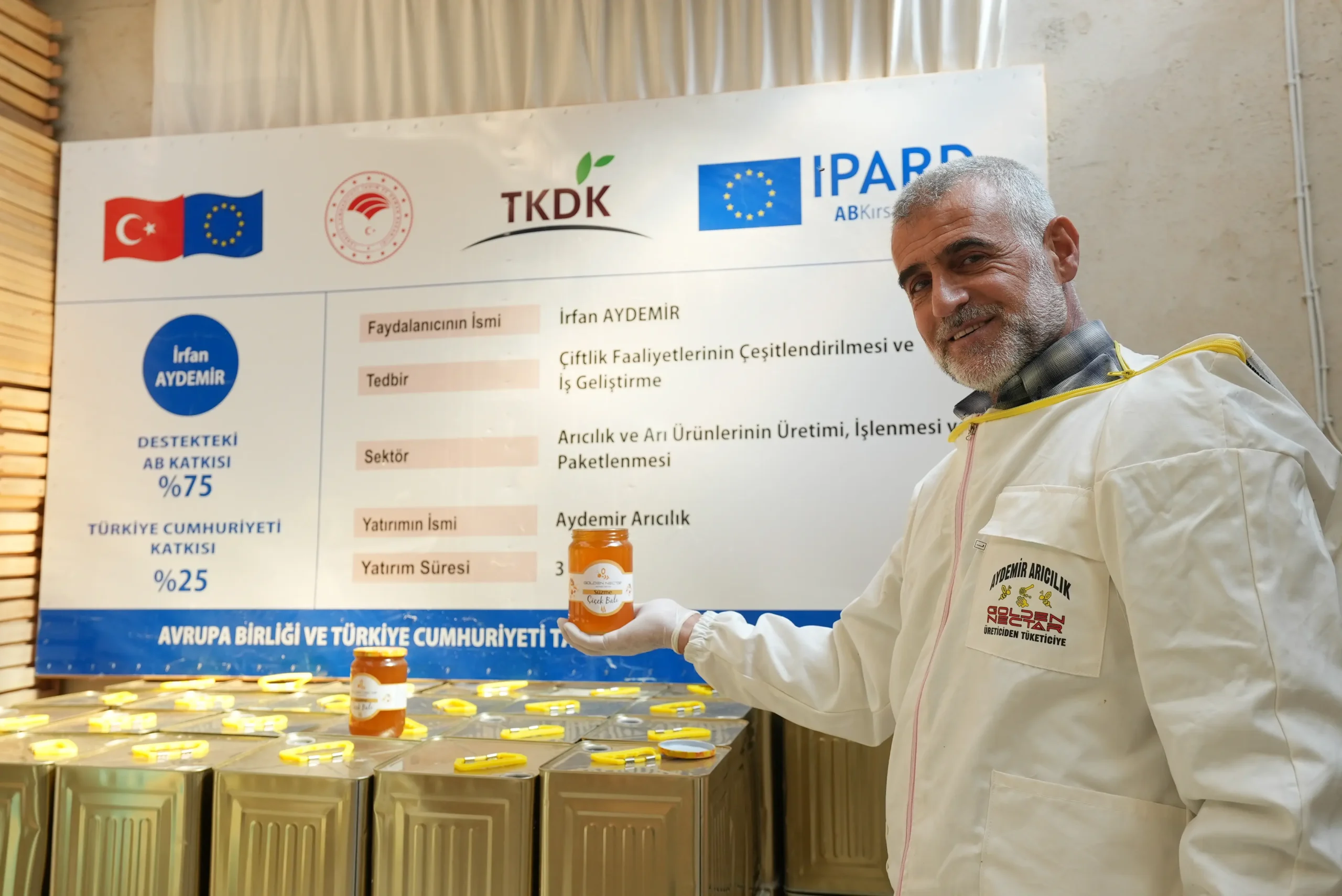 Golden Nectar hasat anı