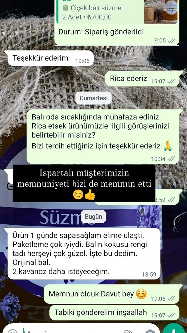 Müşteri yorumu ekran görüntüsü 9
