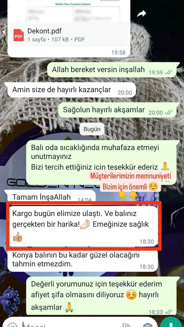Müşteri yorumu ekran görüntüsü 12