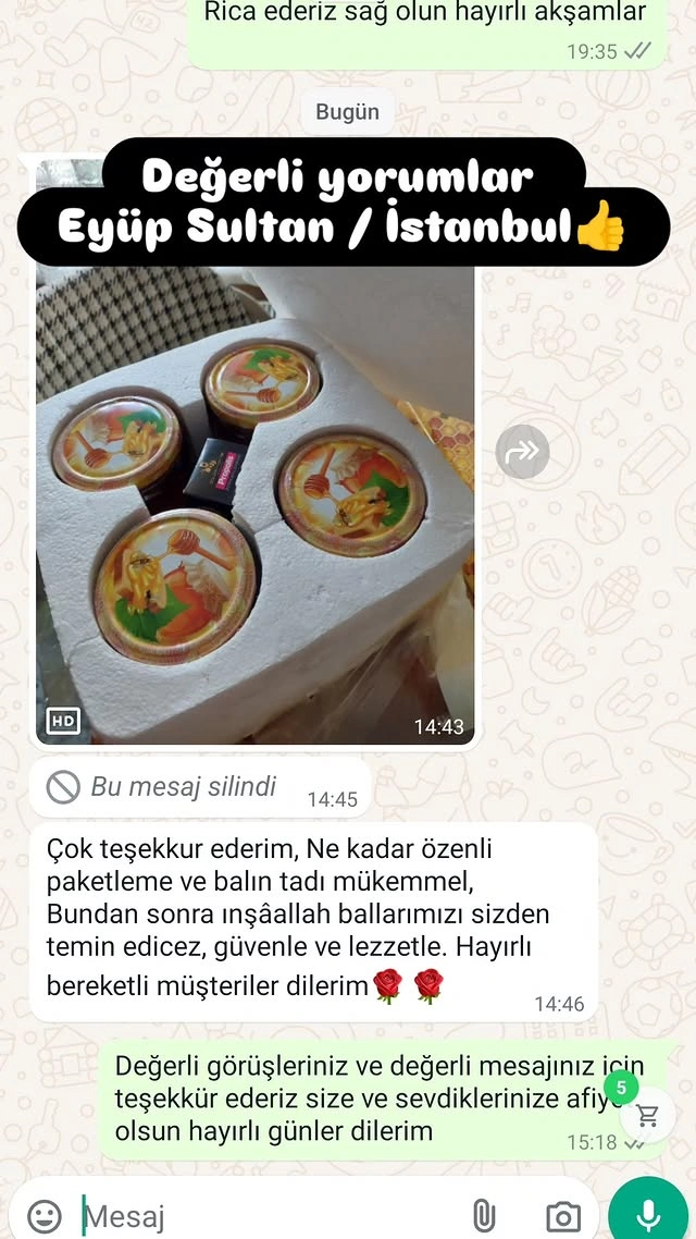 Müşteri yorumu ekran görüntüsü 3
