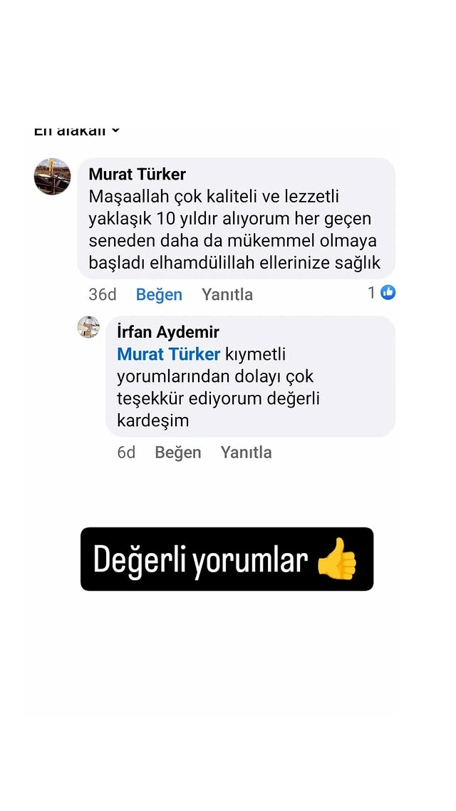 Müşteri yorumu ekran görüntüsü 4