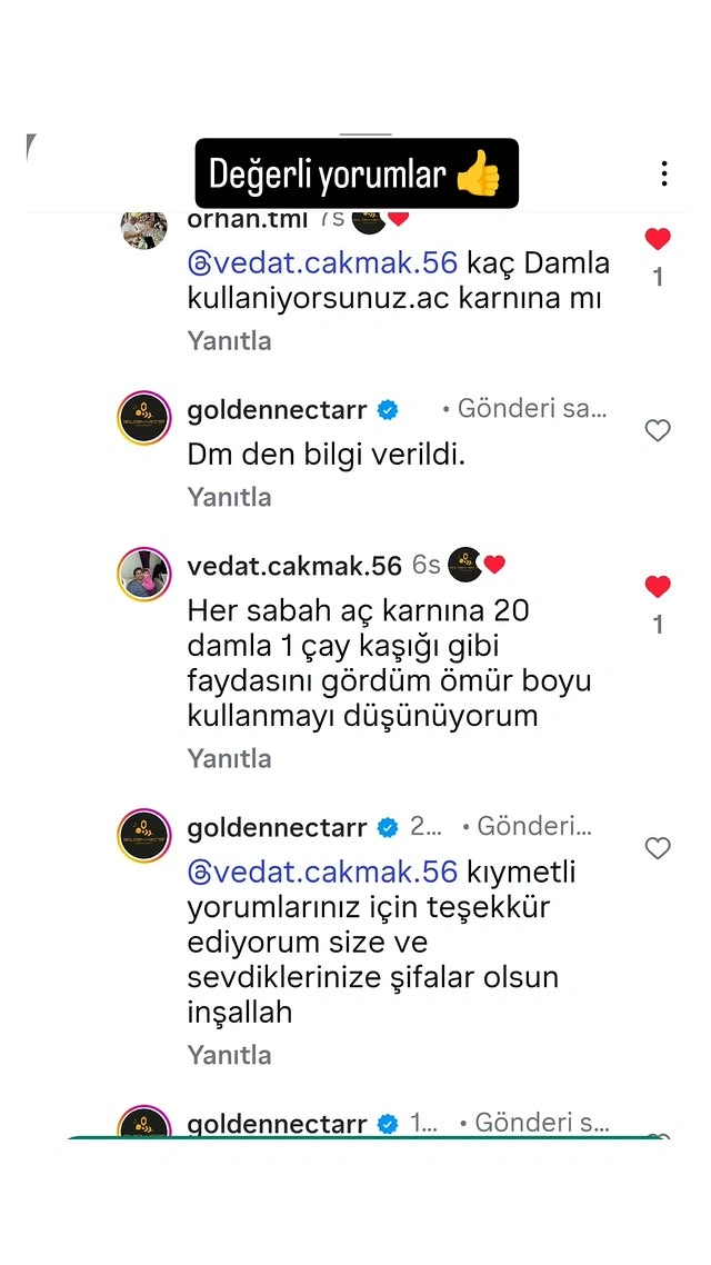 Müşteri yorumu ekran görüntüsü 6