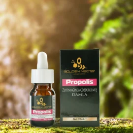Zeytinyağında çözdürülmüş  propolis damla
